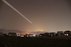 飛行機の光跡撮影に挑戦してみた