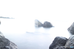 全てを海水に流す