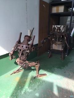 まほろばの里の気になるロボット