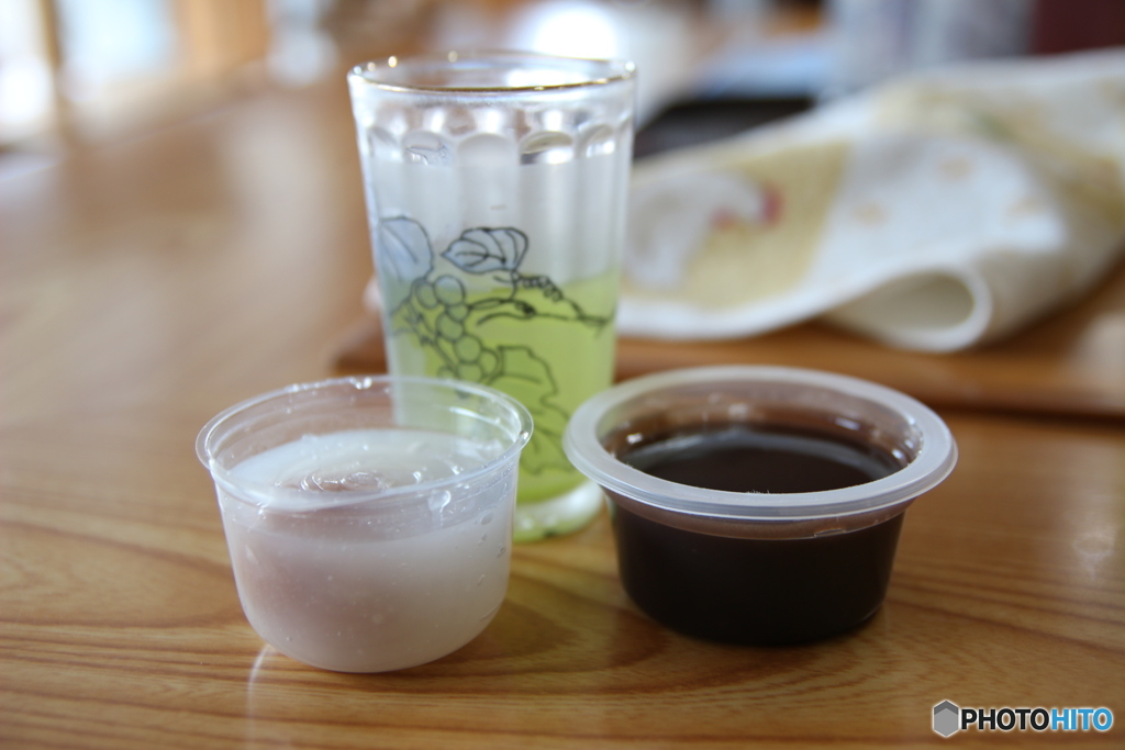 水饅頭と水羊羹は如何?