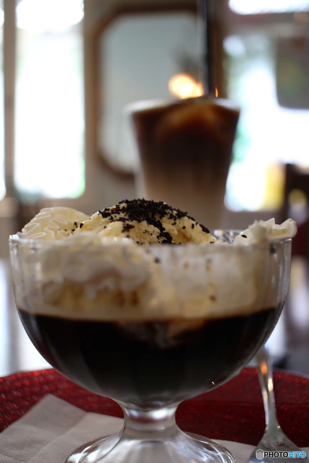 お店のおすすめコーヒーアイス１
