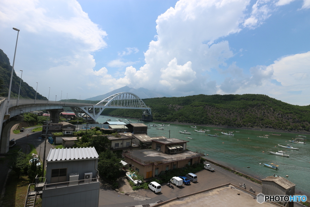 鹿児島の隠れた名所(牛根大橋)