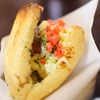 豊川稲荷名物キツネバーガー