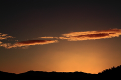 夕日