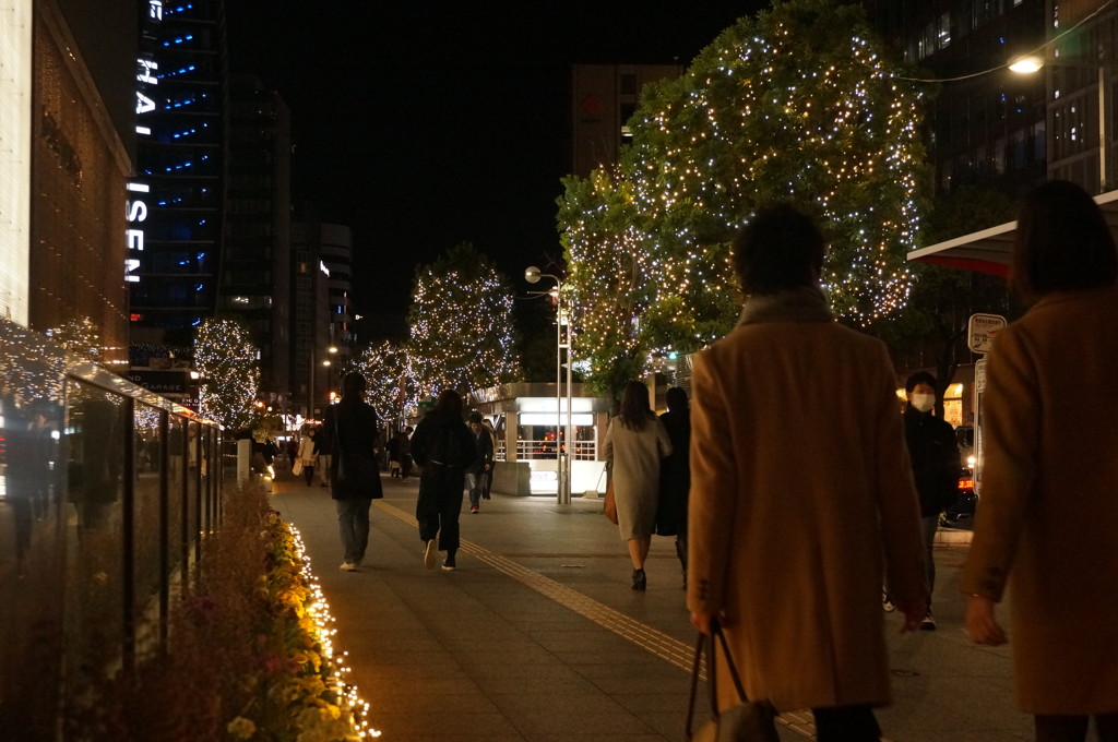 街はクリスマス♪