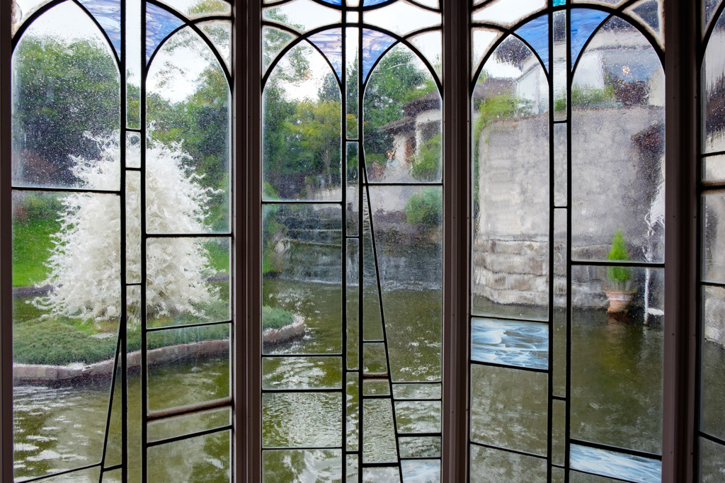 Through the window