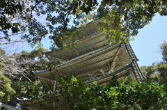 龍口寺五重の塔２