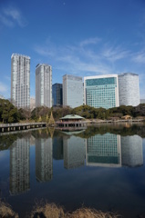 建国記念日の浜離宮