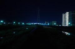 ２つの川が合流する場所