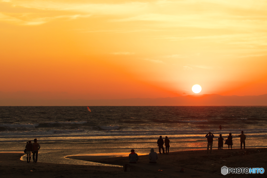 由比ガ浜夕景物語