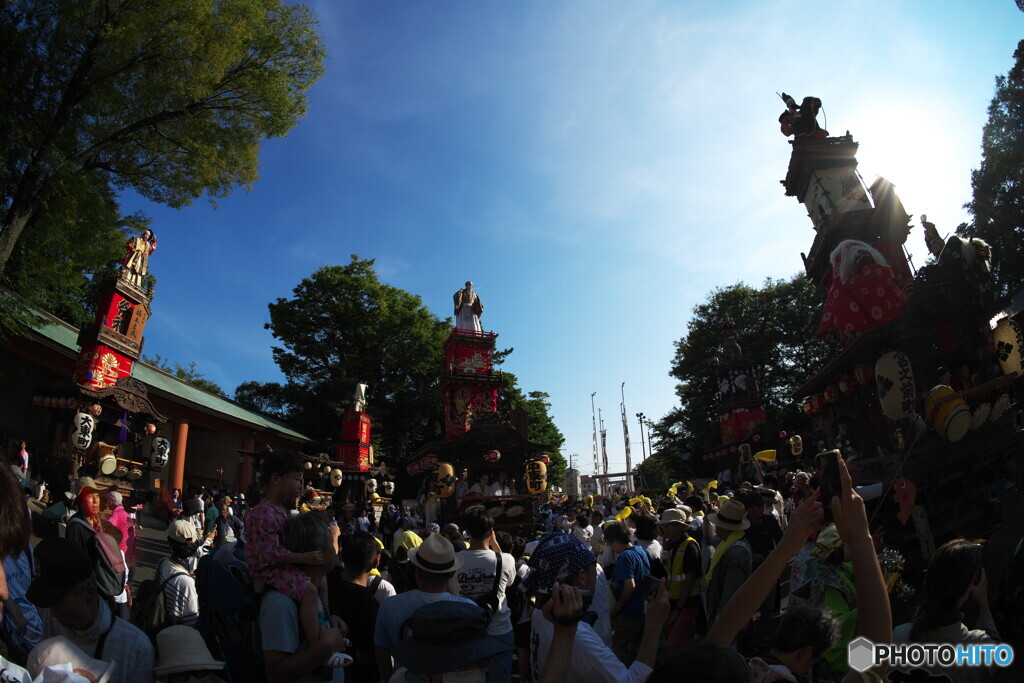 一時祭りクライマックス