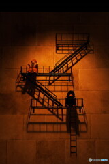 壁飾りに魅かれて