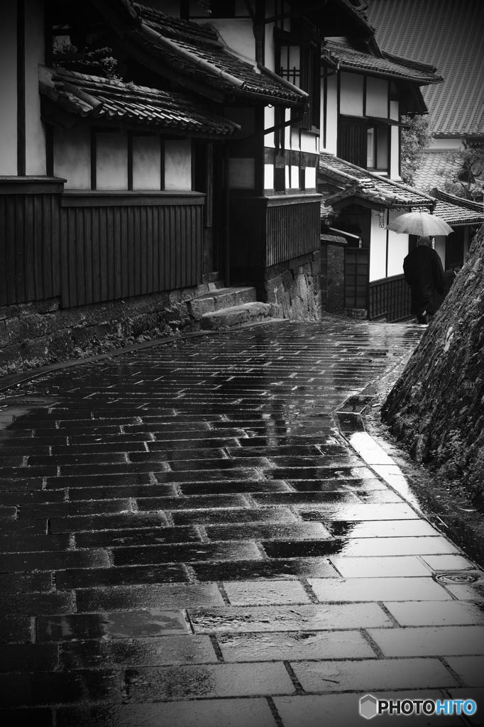 二王座坂雨情