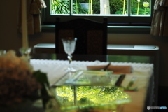 食卓の緑