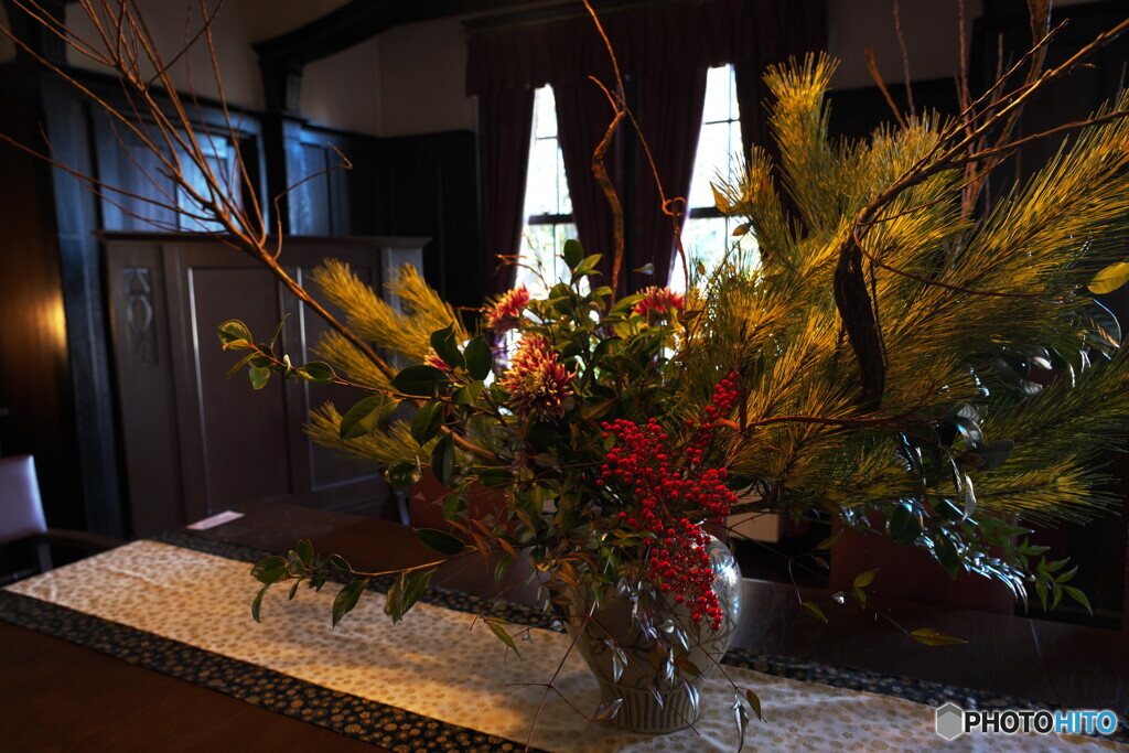 横浜山手西洋館新春装飾（外交官の家）