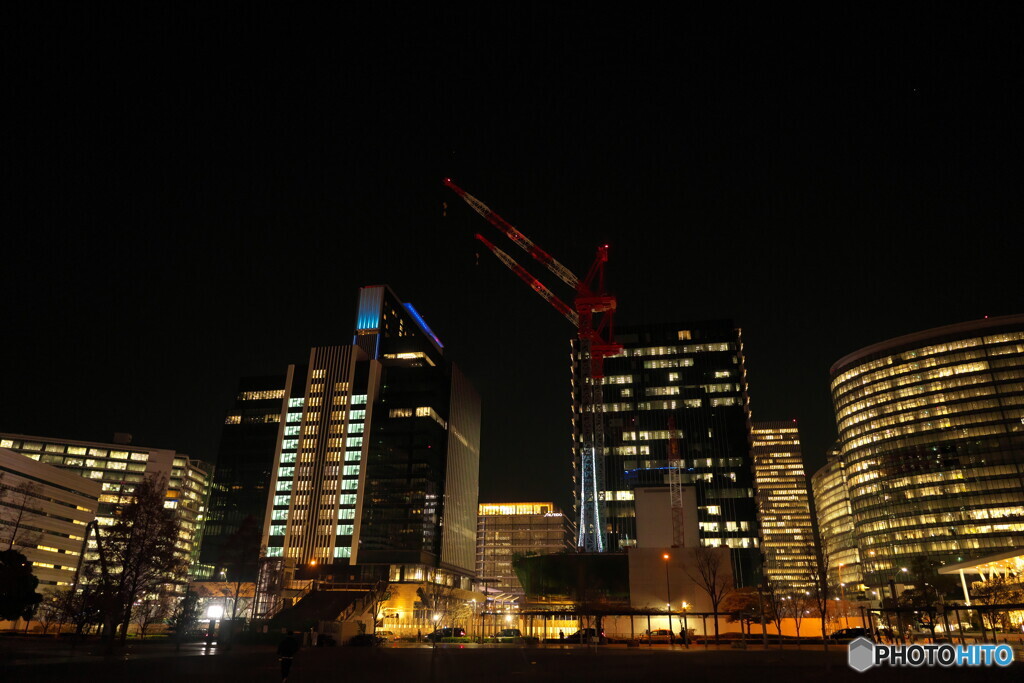 お洒落なクレーン