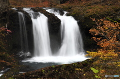 秋彩鐘山ノ滝