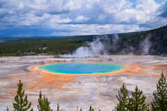 Grand Prismatic Spring～虹色の泉