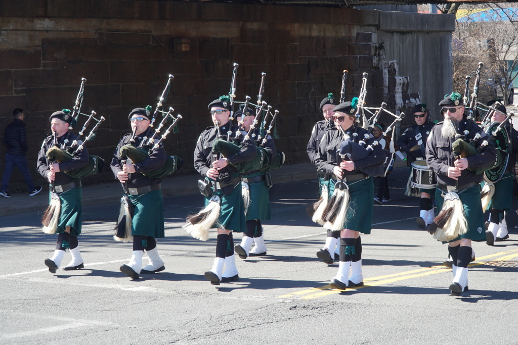 Bagpipes Marching(緑キルト)