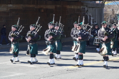 Bagpipes Marching(緑キルト)