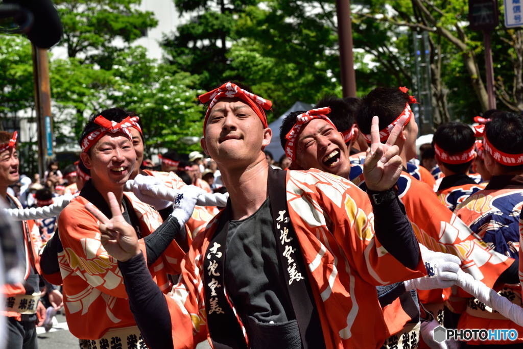 祭りの男