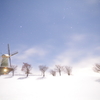 雪降るフートピア