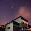 初　夜空！？星？