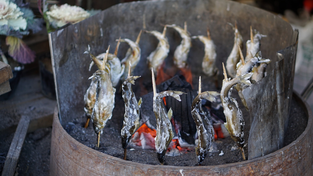 鮎の塩焼き