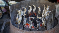 鮎の塩焼き