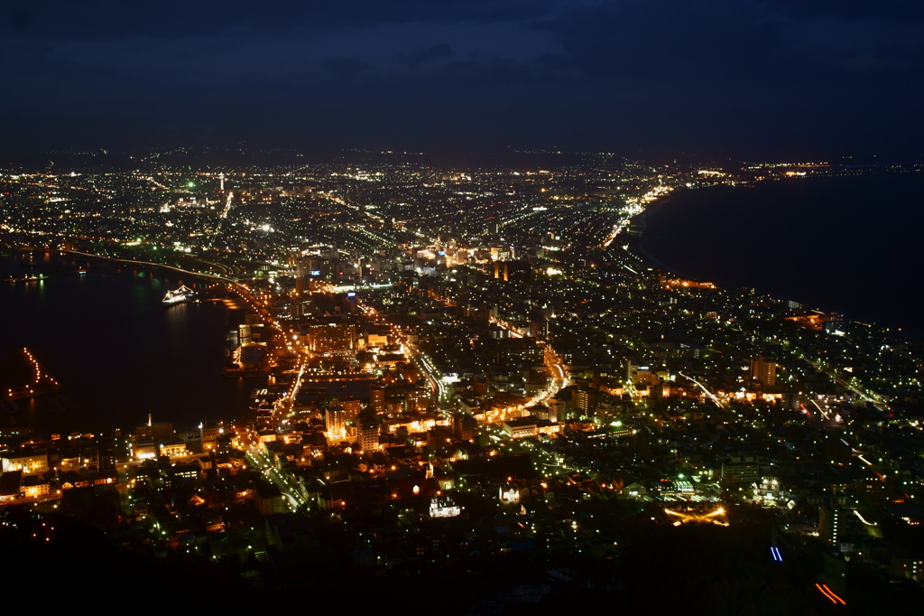 函館山からの夜景