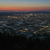 散居村夕景