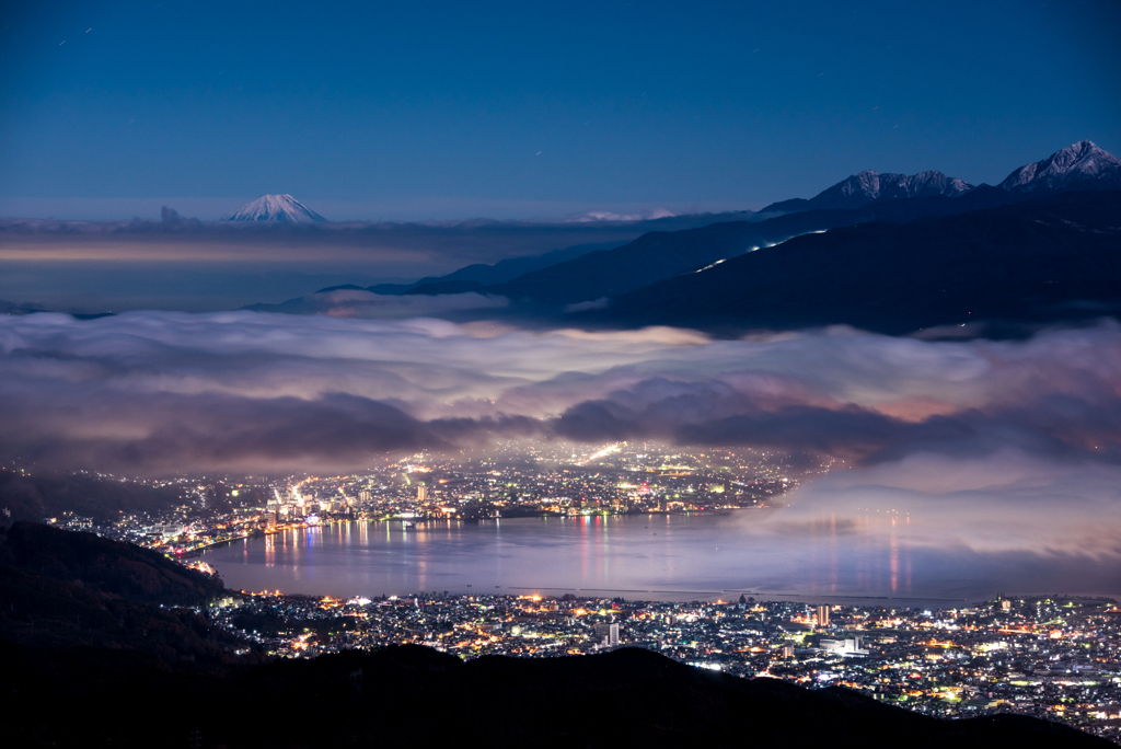 高ボッチ夜景