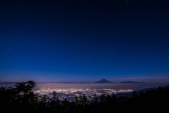 甲府の夜景