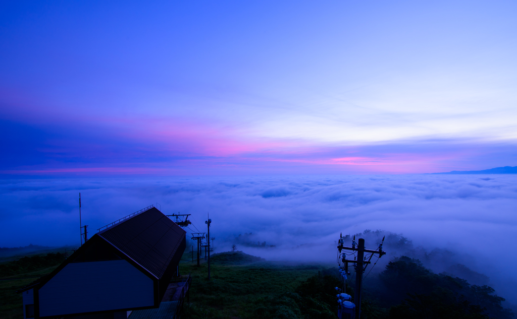 雲の上のスキー場