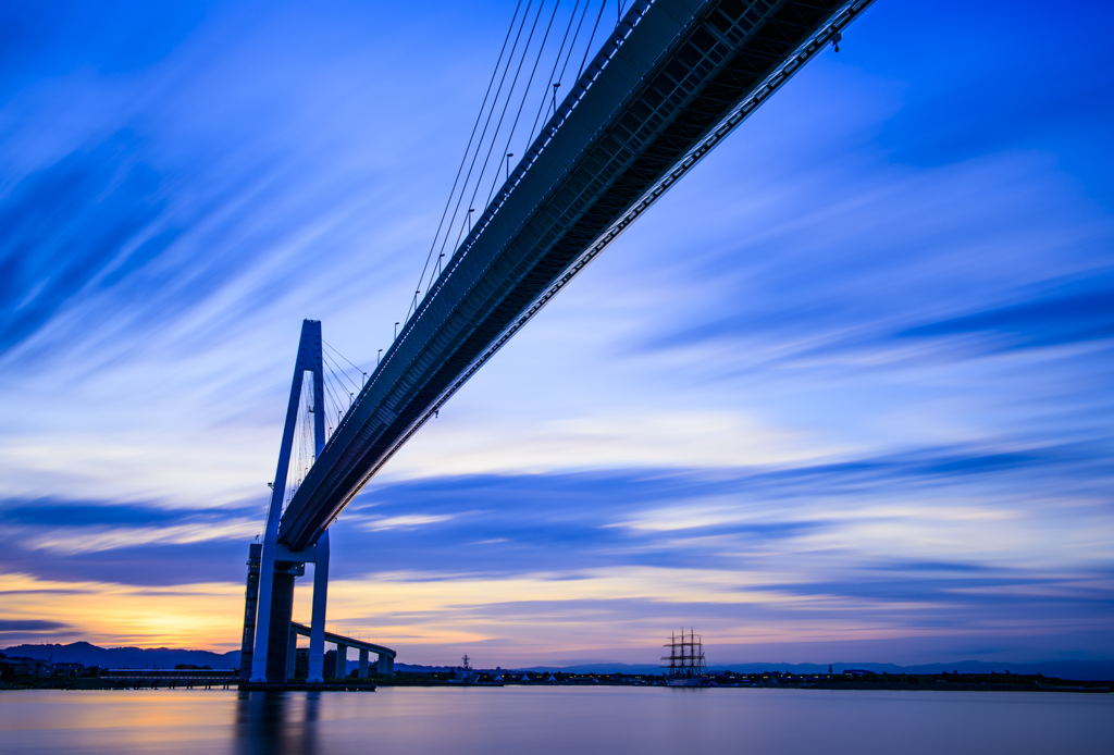 夕暮れ