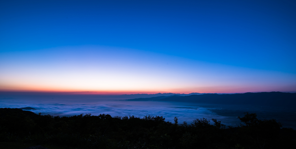 広がる雲海