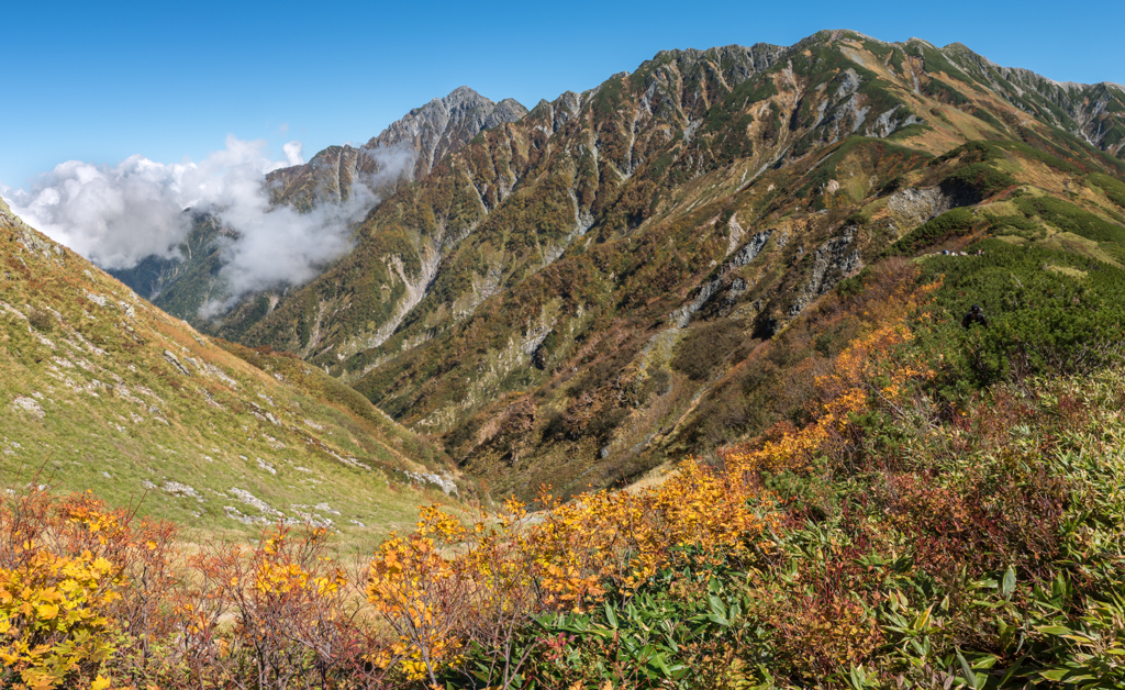 紅葉の立山