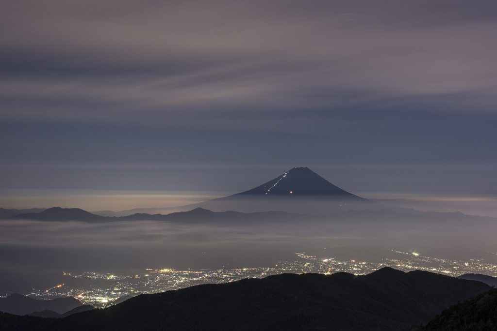 夏の富士山