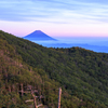 富士山夕景