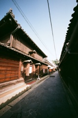鞆の浦 :: 大田家住宅のある小路