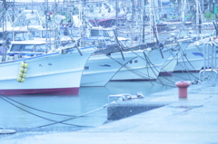 － rainy fishing port－雨の漁港﻿