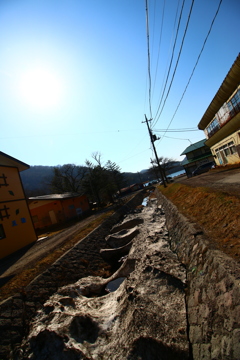 赤城の雪解け