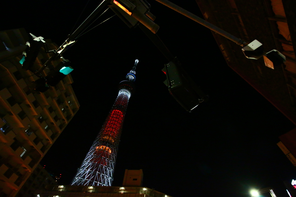 そびえ立つ