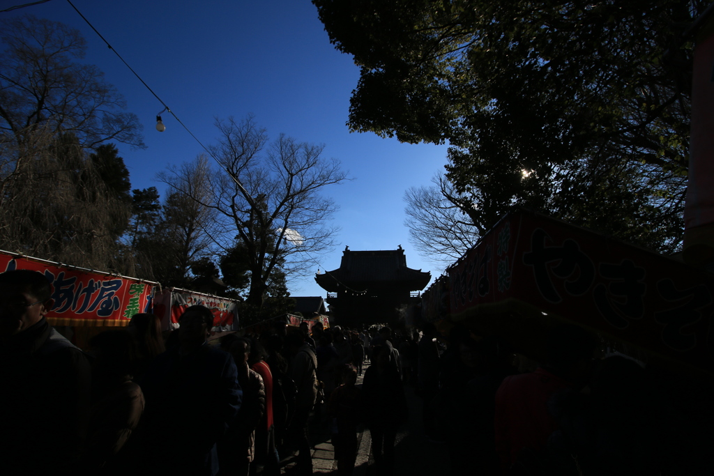 初詣　鑁阿寺