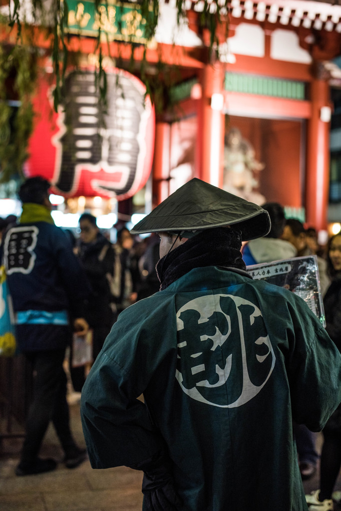 下町の背中