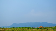 池島の風景①　「蟇島を望む」