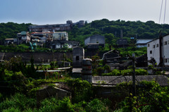 池島の風景②　「工業地帯」