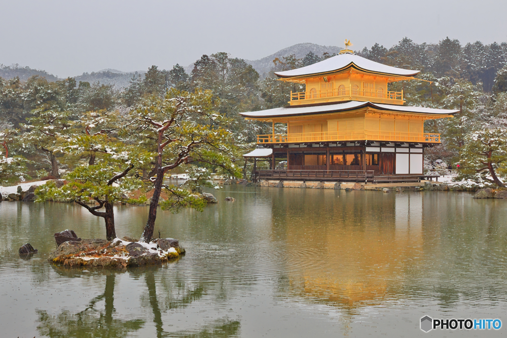 R：冬の金閣寺