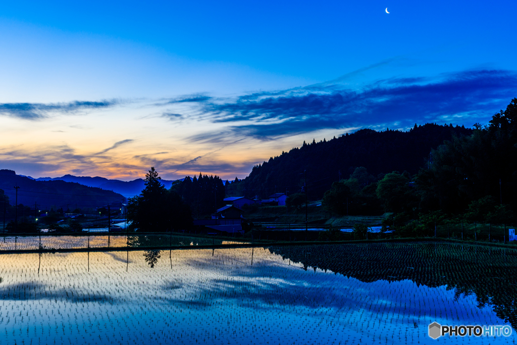 大宇陀の夜明け