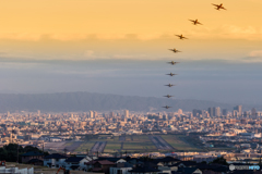 インターバルな夕景